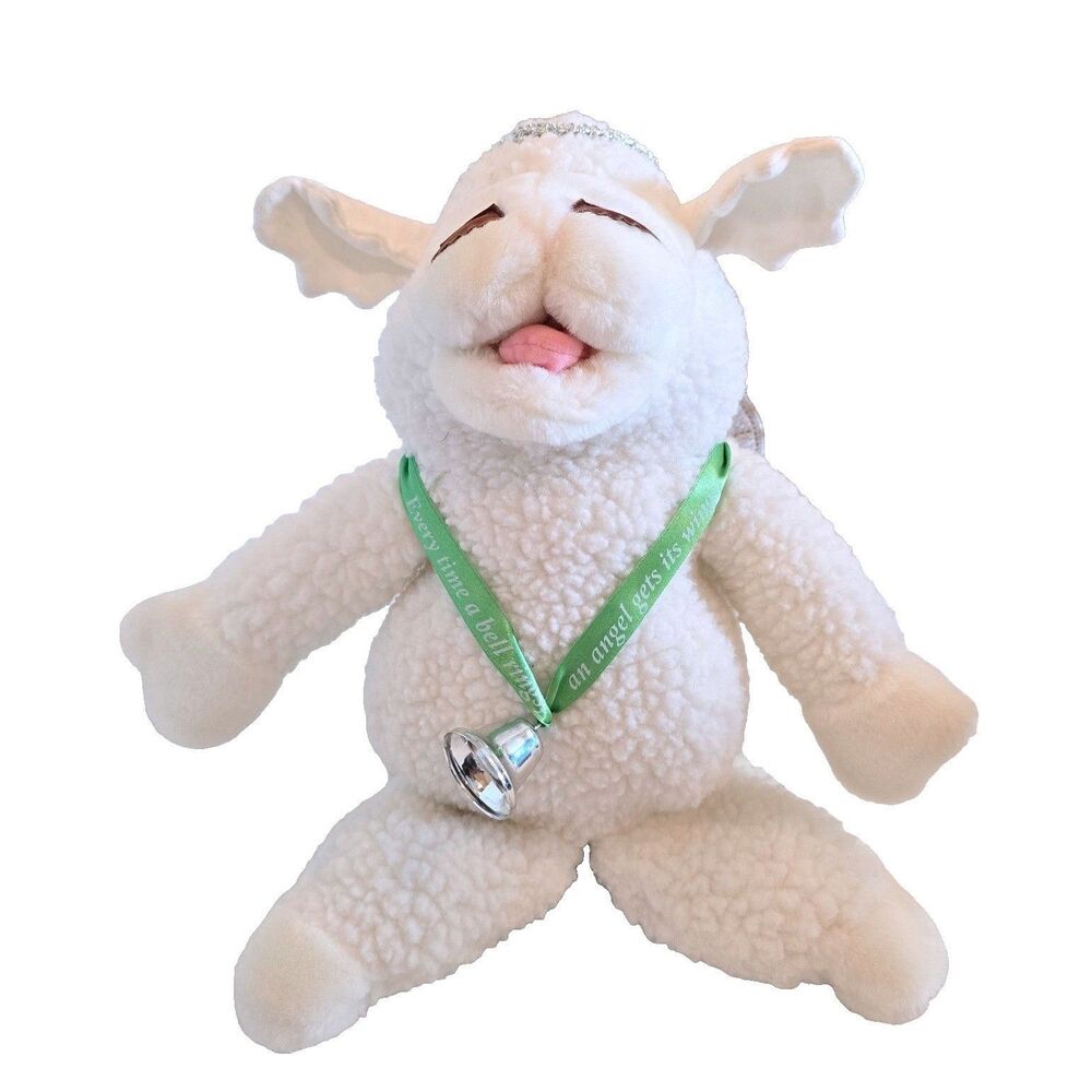 Vintage 1993 Baby Lamb Chop Angel Hand Puppet Target Exclusive Shari Lewis 18"